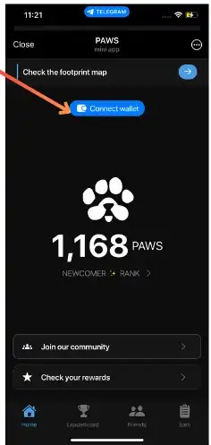 مراحل شرکت در ایردراپ PAWS